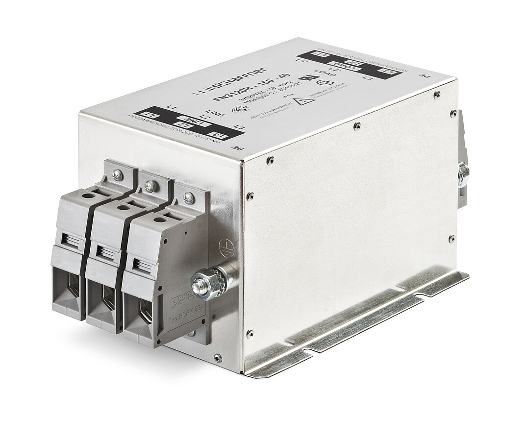 EMC/EMI Filter 3 phase Input, Rated current 150A